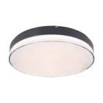 Végkiárusítás Maxlight SEKKO mennyezet lámpa fém, akril, fekete, LED, 3000K, 54W, 4320lm - C0218