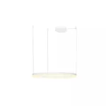 Azzardo Halo függeszték fém, fehér, LED, 3000K, 60W, 4380lm - AZ-4962 Biztonságos fizetés