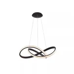 Azzardo Infinity függeszték fém, fekete, LED, 3000K-4000K, 80W, 4300lm - AZ-5096 Ajánlat