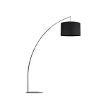 TK Lighting MOBY állólámpa fém, szövet, fekete, E27 - TK-5485 Rendeld meg most