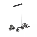 TK Lighting ESTERA függeszték fém, üveg, fekete, G9 - TK-5666 Vásárlói kedvenc