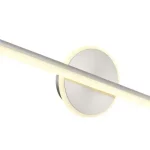 Szuper akció Globo PEPE fürdőszobai fali lámpa fém, nikkel, LED, 4000K, 10W, 720lm, IP44 - 41924N