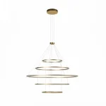Végkiárusítás Redo ORBIT függeszték fém, műanyag, bronz, fehér, LED, 4000K, 286W, 22076lm - 01-2488-TRIAC
