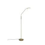 Trio MONZA állólámpa fém, sárgaréz, LED, 2300K-3000K-4000K, 12W, 1400lm - 423310108 Prémium