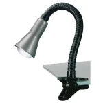 Trio FLEXO csiptetős asztali lámpa műanyag, szürke, fekete, E14 - 5028010-47 Expressz kézbesítés