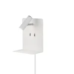 Azonnali szállítás Trio ELEMENT fali lámpa fém, fehér, LED, 3000K, 1x3W, 220lm, 2x1.5W, 300lm - 222570231