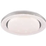 Trio ATRIA mennyezet lámpa fém, műanyag, fehér, LED, 3000K-6000K, 22.5W, 3700lm - R67045800 Biztonságos fizetés