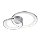 Trio GRANADA mennyezet lámpa fém, króm, LED, 3000K, 29W, 2650lm - 673810206 Újdonság