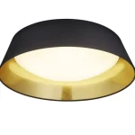 Akció Trio PONTS mennyezet lámpa fém, szövet, műanyag, fehér, fekete, LED, 3000K, 18W, 2000lm - R62871879