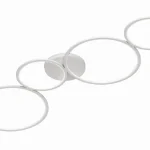 Biztonságos fizetés Trio RONDO mennyezet lámpa fém, fehér, LED, 3000K, 37W, 4800lm - 622610431