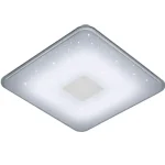Biztonságos fizetés Trio SAMURAI mennyezet lámpa fém, akrill, fehér, LED, 3000K-5500K, 21.5W, 2400lm - 628613001