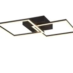 Trio TRAIL mennyezet lámpa fém, fekete, LED, 3000K, 20W, 2250lm - R64492132 Utolsó esély