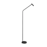 Azonnal elérhető IdealLux EASY PT állólámpa fém, fekete, LED, 3000K, 3.5W, 230lm - 295497
