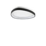 Vásárlói kedvenc IdealLux GEMINI PL D042 mennyezet lámpa fém, műanyag, fekete, fehér, LED, 3000K, 23W, 3100lm - 328027