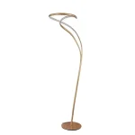 Vedd meg online Azzardo TWIST állólámpa fém, műanyag, arany, fehér, LED, 3000K, 30W, 2400lm - 5738