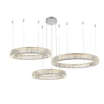 Azzardo SPARK függeszték fém, üveg, króm, áttetsző, LED-TRIAC, 3000K, 144W, 7840lm - 5795 Alacsony ár