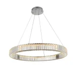 Bestseller Azzardo SPARK függeszték fém, üveg, króm, áttetsző, LED-TRIAC, 3000K, 72W, 3600lm - 5791