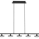 Azonnal elérhető Rabalux MADI függeszték fém, műanyag, fekete, fehér, LED, 3000K, 20W, 1850lm - 72240