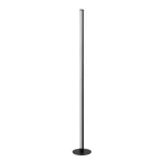 Trio TENDO állólámpa fém, műanyag, fekete, fehér, RGB-LED, 11W - R45711102 Azonnali szállítás
