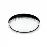 Zuma Regi mennyezet lámpa fém,akril,fekete,LED,3000K-4000K-5000K,40W,1718Lm - ZU-FM2304400R-MB Olcsóbb
