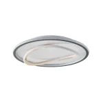 Újdonság Zuma Lens mennyezet lámpa fém,akrill,arany,fehér,LED,3000K,32W,3800Lm - ZU-MX3889-1A-3BGT