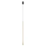 Árcsökkenés REDO ITO függeszték, fém, fekete, arany, LED, 3000K, 6.2W, 495lm - 01-4121