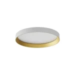 Biztonságos vásárlás REDO DAMA mennyezetlámpa, fém, fehér, arany, LED, 3000K-4000K-5000K, 30W, 2796lm - 01-3745