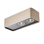 Vedd meg online REDO YUKI mennyezetlámpa, fém, kávé, fekete, LED, 3000K, 10W, 738lm - 01-3690
