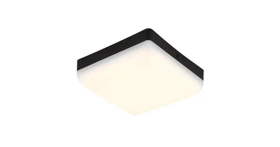 Globo MATTHEW mennyezet lámpa műanyag, fekete, fehér, LED, 8W, 4000K, 570lm - 12388-8 Csak ma