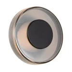 Trio CELESTE fali lámpa, fém, üveg, fekete, króm, LED, 10W, 1100lm, 3000K - Trio-254910132 Utolsó esély