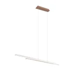 Bestseller Trio ODIO függeszték, fém, szürke, LED, 22W, 2500lm, 3000K - Trio-R37882176
