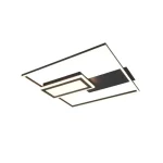Árengedmény Trio SPIRO mennyezeti lámpa, fém, fekete, LED, 32W, 3800lm, 2700K-6500K - Trio-R67862932