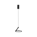 Vásárlói kedvenc NovaLuce OPI függeszték fém, akrill, fekete, LED, 14W, 3000K, 1085 Lm - NL-9695111