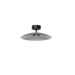 Bestseller NovaLuce POLIFEMO mennyezet lámpa fém, üveg, fekete, füstszín, LED, 12W, 3000K, 1040 Lm - NL-9620146
