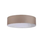 Alacsony ár Ideallux SET UP PARALUME SLIM D70 H18 TORTORA búra szövet, szürke - 346045