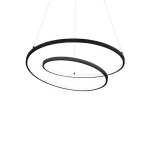 Árengedmény Ideallux OZ SP D60 ON-OFF NERO függeszték fém, fekete, LED, 47W, 5500lm, 4000K - 342382