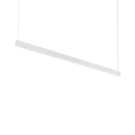 Utolsó esély Ideallux STEEL SLIM WIDE 1200 MM 3000K WH függeszték fém, fehér, LED, 35W, 4000lm, 3000K - 348407