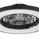 Árcsökkenés Rabalux DALFON2 mennyezeti ventilátoros lámpa fém, műanyag, fekete, fehér, LED, 72W, 2100lm, 3000K-6500K - 71334