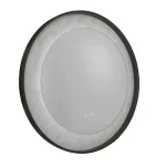 Akció Searchlight LUXO fali lámpa fém, márvány, tükör, fekete, fehér, LED, 17W, 2700-4000K, 305 Lm - 96060BK