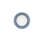 Árengedmény NovaLuce ORBIQUE fürdőszobai fali lámpa porcelán, üveg, kék, fehér, G9, IP44 - NL-9009209