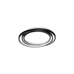 Végkiárusítás NovaLuce ARBOR mennyezet lámpa fém, akril, fekete, fehér, LED, 27W, 810lm, 3000K - NL-9001095