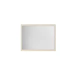 Árengedmény NovaLuce AMBOR tükör fém, üveg, arany, LED, 38W, 2488lm, 3000K, IP44 - NL-9006039