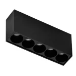 Azonnali szállítás Azzardo TETRIX mennyezet lámpa fém, fekete, LED, 8W, 3000-4000-6000K - AZ-6280