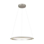 Trio AMADOR függeszték fém, nikkel, fehér, LED, 48W, 2300-3000-4000K, 5800Lm - 331019107 Vásárlói kedvenc