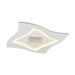 Utolsó esély Trio KLINT mennyezet lámpa fém, akril, fehér, RGB-LED, 21W, 2700 -6500K, 2350Lm - 633610131