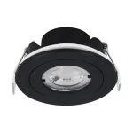 Trio LAMONT beépíthető spot fém, műanyag, fekete, LED, 6.5W, 4000K, 650Lm,IP65 - 635314132 Szezonális akció