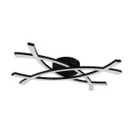 Trio POLLOCK mennyezet lámpa fém, műanyag, fekete, fehér, LED, 22W, 3000K, 2500Lm - R23691132 Szezonális akció