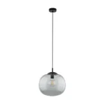 TK Lighting VIBE függeszték fém, üveg, fekete, szürke, E27 - TK-4972 Olcsóbb