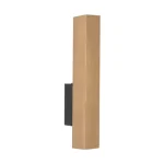 TK Lighting TEO fali lámpa fém, fa, fekete, barna, LED, 3W, 3000K, 270Lm - TK-6618 Legkelendőbb