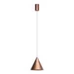 Újdonság Redo KONOS függeszték fém, réz, LED, 10W, 502lm, 2700K - 01-4597
